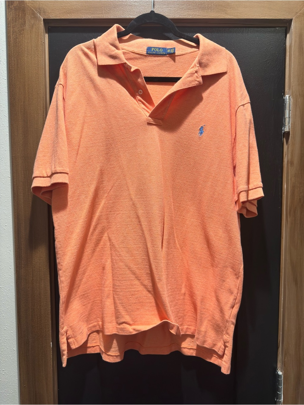 Polo by Ralph Lauren Peach-Orange Short Sleeve Polo